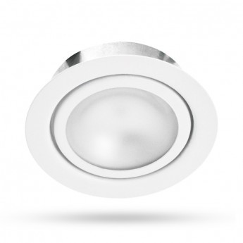 Support plafond Rond pour G4 Blanc Ø71 mm