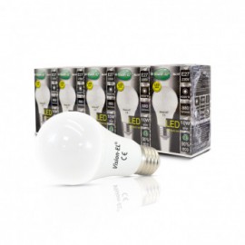 Ampoule LED E27 Bulb 10W 880 LM 4000°K Boite X5