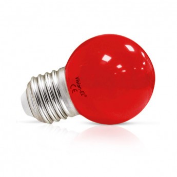 Ampoule LED E27 Bulb G45 1W Rouge