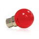 Ampoule LED B22 Bulb 1W Rouge