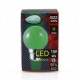 Ampoule LED B22 Bulb 1W Vert