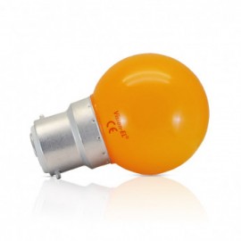 Ampoule LED B22 Bulb 1W Orange