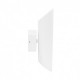 Applique Murale LED GU10 x2 Cylindrique Blanc IP44