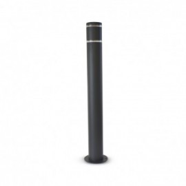 POTELET E27 GRIS ANTHRACITE ROND IP44