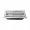 SPOT LED ENCASTRABLE E27 RECTANGLE GRILLE INOX 304