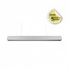 LINÉAIRE LED PRISMATIQUE 600MM 24W 4000K GARANTIE 5 ANS