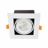 SPOT CARDAN LED BLANC ORIENTABLE 10 Watt 3000K 800 LM Boite