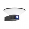 APPLIQUE MURALE LED SOLAIRE + DÉTECTEUR 2,8 WATT 3000K GRIS ANTHRACITE