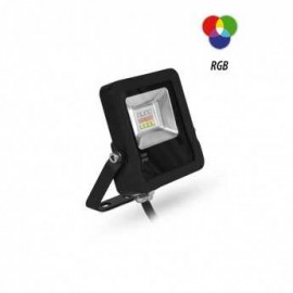Projecteur Extérieur LED Noir 10W RGB IP65