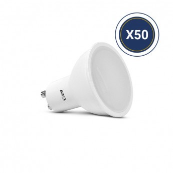 Ampoule LED GU10 Spot 5,4W 4000K 120° - Pack de 50