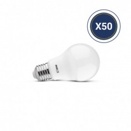 Ampoule LED E27 Bulb 13W 3000K 180° - Pack de 50