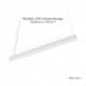 Linéaire LED prismatique Blanc 2 CCT 32W Dimmable DALI 2 - 1200 mm - Garantie 5 ans