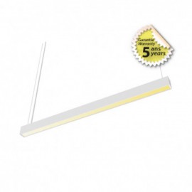 Linéaire LED prismatique Blanc 2 CCT 36W Dimmable DALI 2 - 1500 mm - Garantie 5 ans