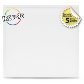 Plafonnier LED Blanc PMMA 595x595 40W 3500K - Garantie 5 ans