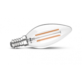 Ampoule LED E14 Filament Flamme 4W 2700K