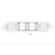 Réglette LED 600mm 10W CCT