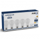 Ampoule LED E27 Bulb 7W 4000K 180° - Pack de 5