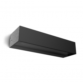 Applique Murale 12W 3000K IP54 Noir