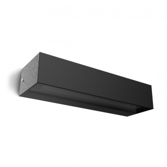 Applique Murale 12W 3000K IP54 Noir