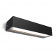 Applique Murale 12W 3000K IP54 Noir