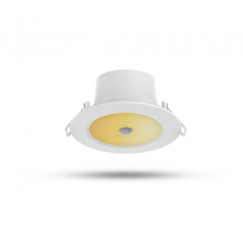 Downlight LED CCT BBC 8W 2700/3000/4000K Gradable blanc + Détecteur