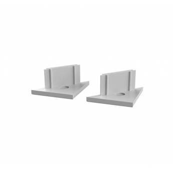 Terminaison Gris pour Profile Angle 45° - Pack de 2