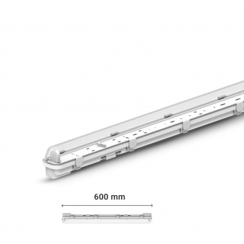 Étanche sans ballast pour 1 Tube T8 de 600 mm 10W max