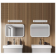 Réglette LED Salle de bain + Interrupteur ON/OFF - 8W - 4000K