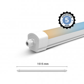 Étanche LED Intégrées CCT 50W 1815 x 66 x 63 mm Traversant - Garantie 5 ans