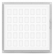 Dalle LED Blanc PMMA 595x595 28W 4000K Prismatique - Garantie 5 ans