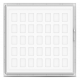 Dalle LED Backlit 595x595 25W Blanc CCT Prismatique - Garantie 5 ans