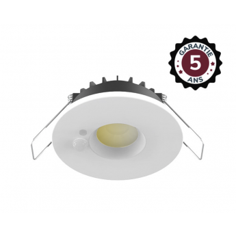 Spot LED CCT BBC Blanc 6W 2700/3000/4000K + Détecteur - Maître/Esclave - Garantie 5 ans