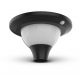 Tête de lampadaire solaire 15W 3CCT IP65 + Détecteur IR