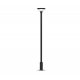 Tête de lampadaire solaire 15W 3CCT IP65 + Détecteur IR