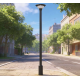 Tête de lampadaire solaire 15W 3CCT IP65 + Détecteur IR