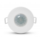 Détecteur de mouvement IR LED encastrable 360° 600W BBC - Garantie 5 ans