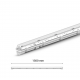 Étanche pour 1 Tube T8 1500 mm Ph/neutre même côté