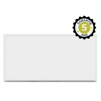 Dalle LED Blanc 595x1195 60W 4000K Prismatique - Garantie 5 ans