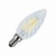 Ampoule LED E14 Filament Torsadee 4W 2700°K