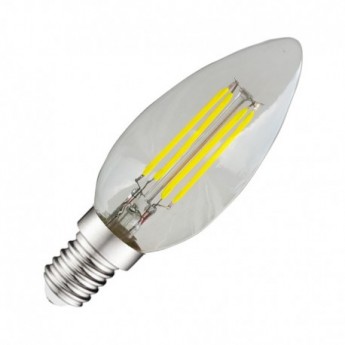 Ampoule LED E14 Filament Flamme 4W 6000°K
