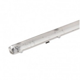 Boitier Etanche LED sans ballast P/N même côté pour 1 Tube T8 de 600 mm