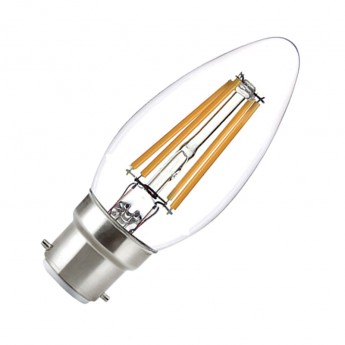 Ampoule LED COB B22 Filament Flamme 4W 2700°K